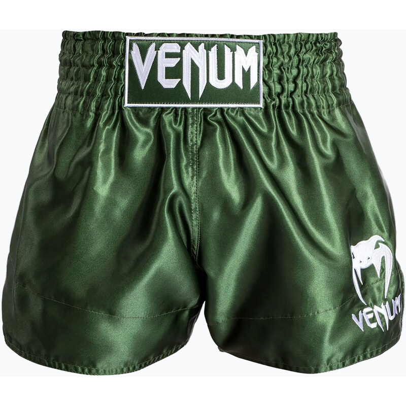 Pánské tréninkové šortky Venum Classic Muay Thai khaki/white