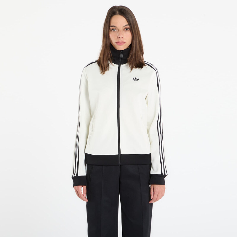 adidas Originals Mikina adidas Classic Track Top Off White/ Black L 110971325