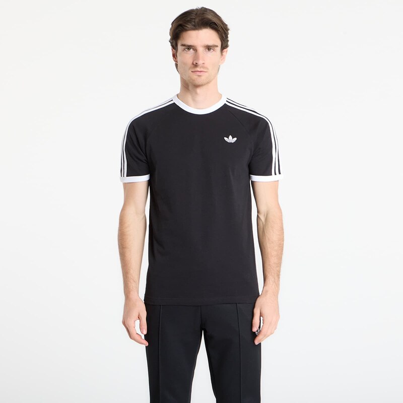 adidas Originals Tričko adidas 3-Stripes T-Shirt Black L
