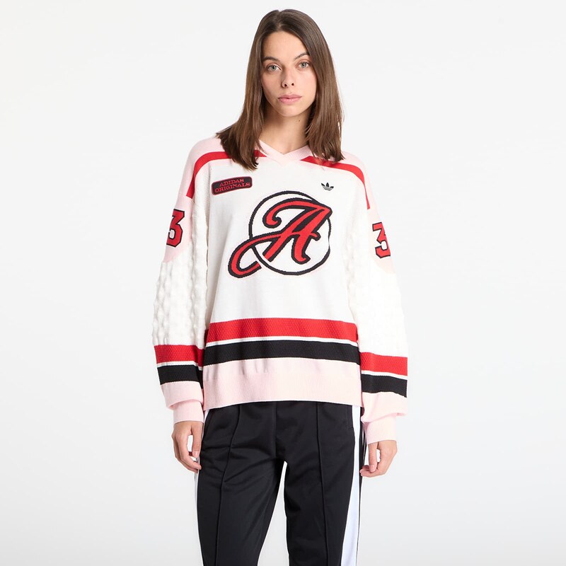 adidas Originals Dres adidas Os Sports Jersey White/ Sandy Pink/