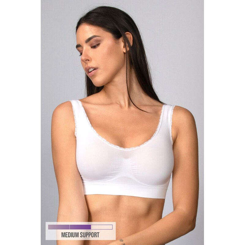 Dámská bezešvá podprsenka Bra Silhouette Pizzo Intimidea Barva: