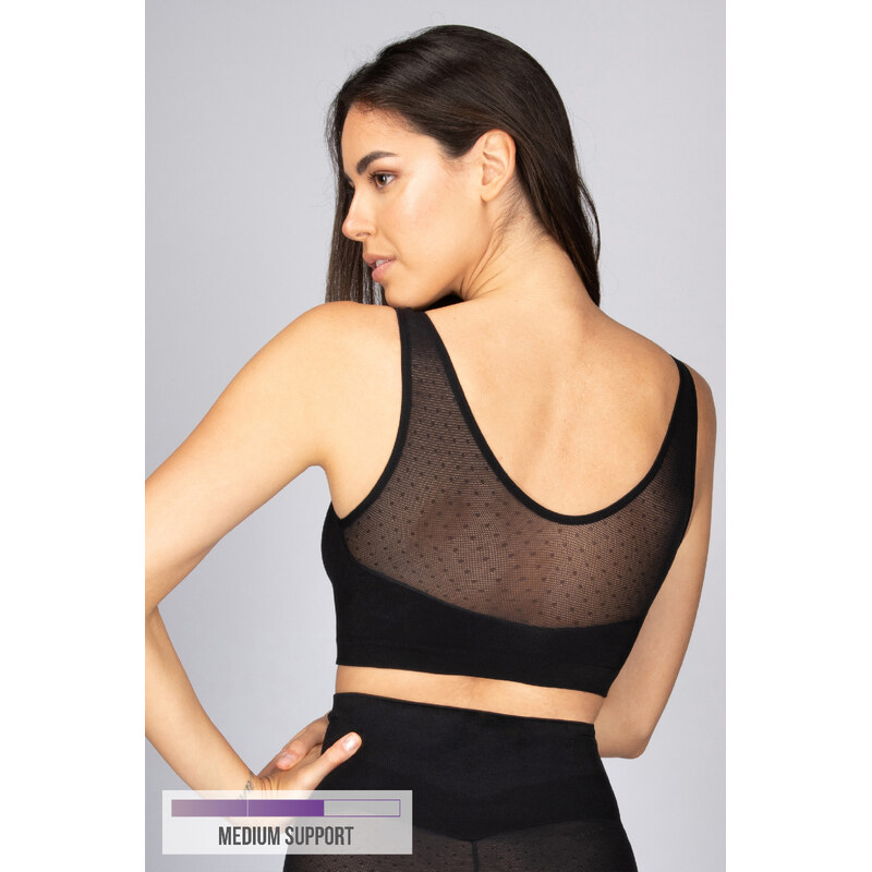 Intimidea Dámská podprsenka - TULLE - BODYEFFECT SUPPORT Barva: Černá, 95677030