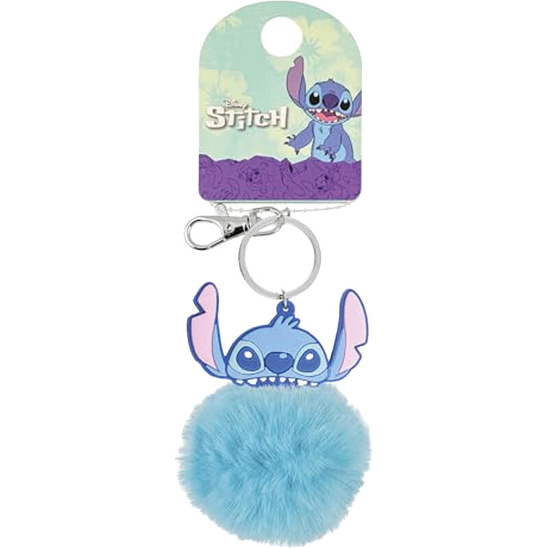 Disney dětská dětské klíčenka STITCH s bambulkou GH00224RL.PH 110971403
