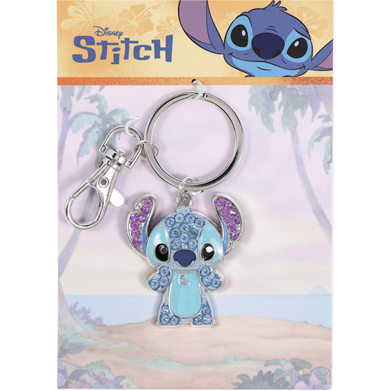 Disney dětská 3D dětské klíčenka STITCH s kamínky GH00561RRML.PH 110971404