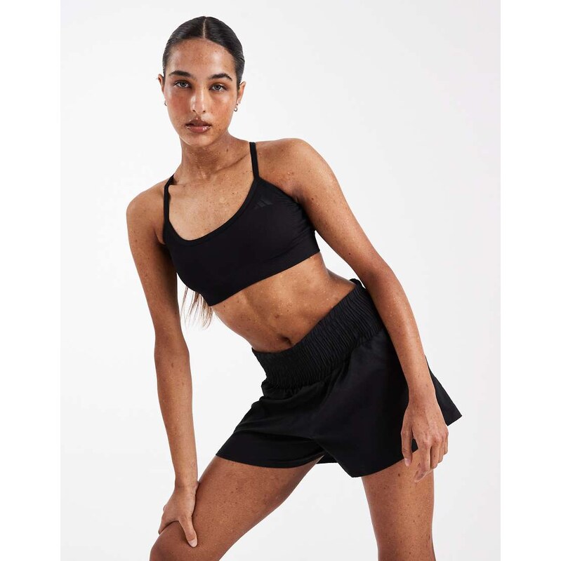 adidas performance Essentials knit light support sports bra in