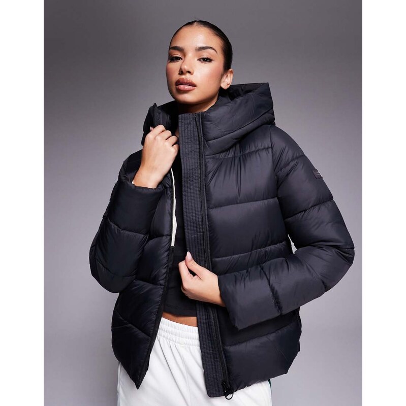 Barbour International Olivio oversized puffer jacket in black 113277164