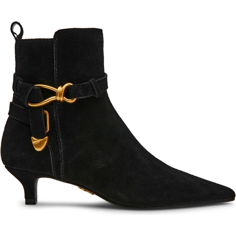 Kozačky Steve Madden Black Suede 754774 110973753