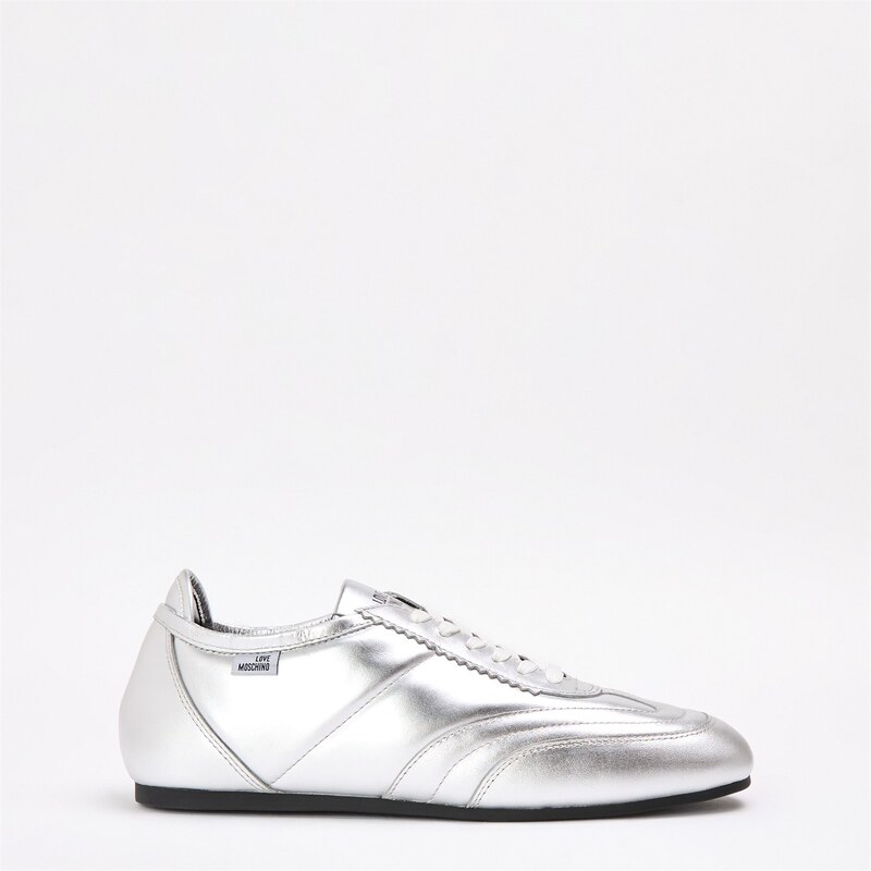 Tenisky LOVE MOSCHINO Silver 5731871
