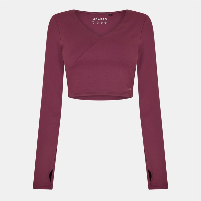 Tričko USA Pro Dark Cherry 124886