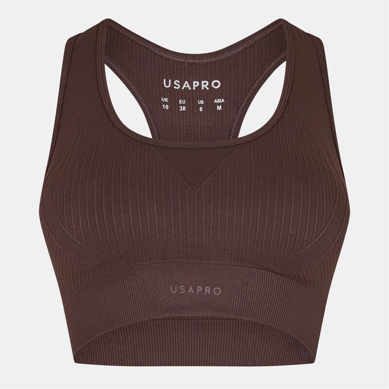 Sportovní podprsenka USA Pro Espresso 3522915