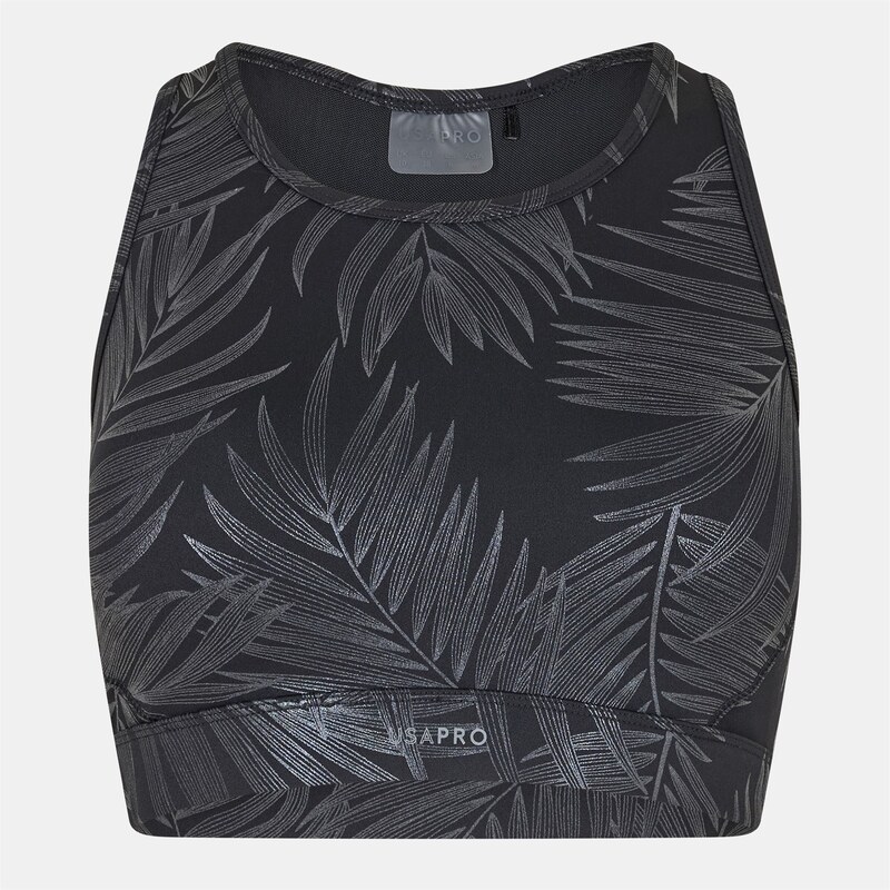 Sportovní podprsenka USA Pro Black Gloss 494550 110974356