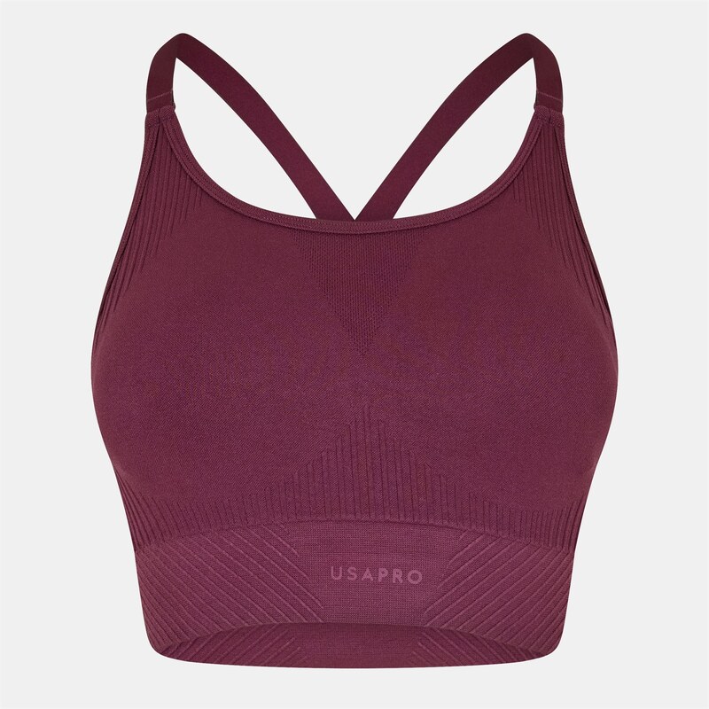 Sportovní podprsenka USA Pro Dark Cherry 7629349