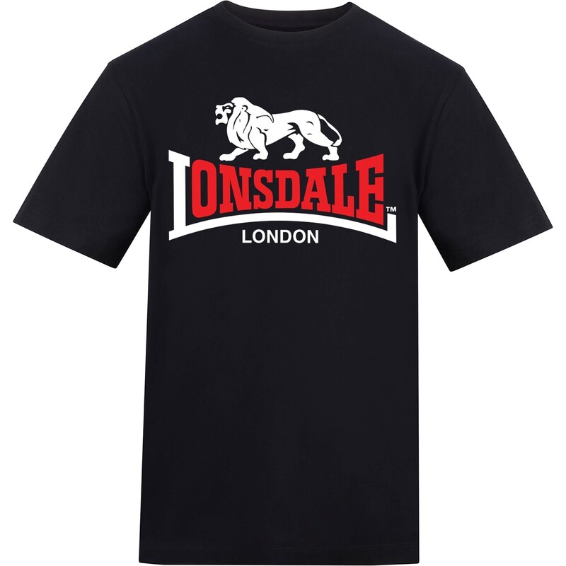 Tričko Lonsdale Black 2 2277348