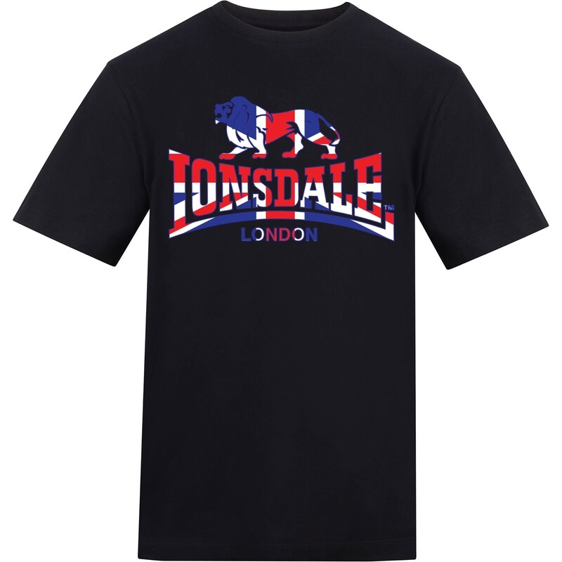 Tričko Lonsdale Black 1 2999576