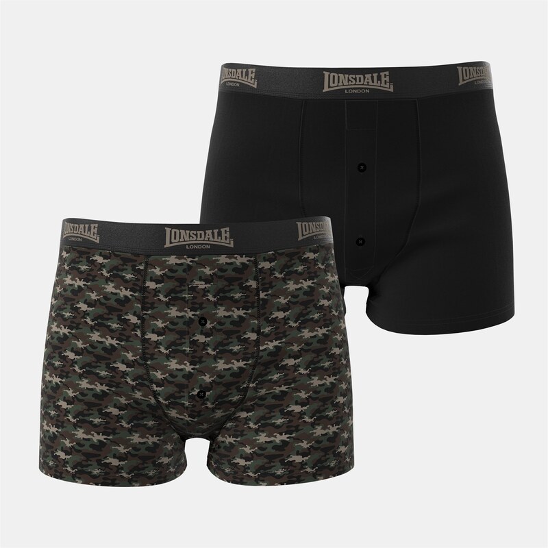 Boxerky Lonsdale Camo Khaki 4272730 110974617