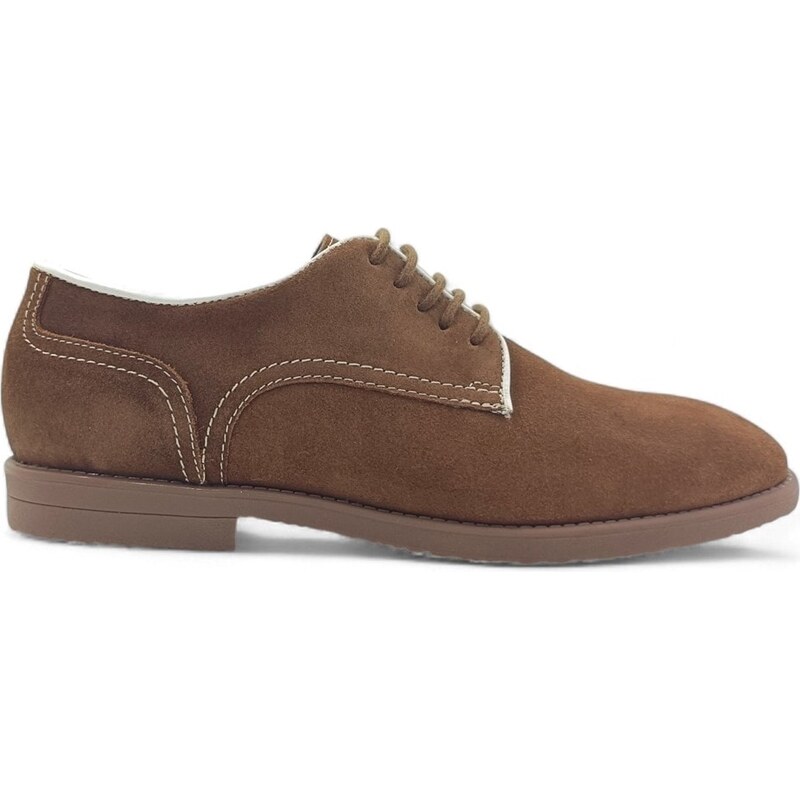 Boty Firetrap Dark Tan Suede 5216085