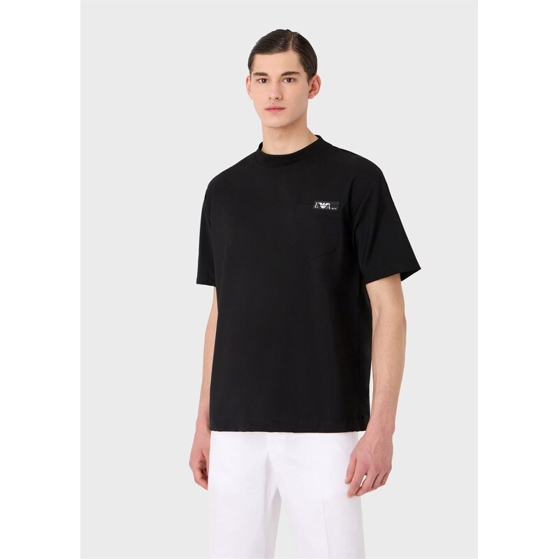Tričko Emporio Armani Black 7509694