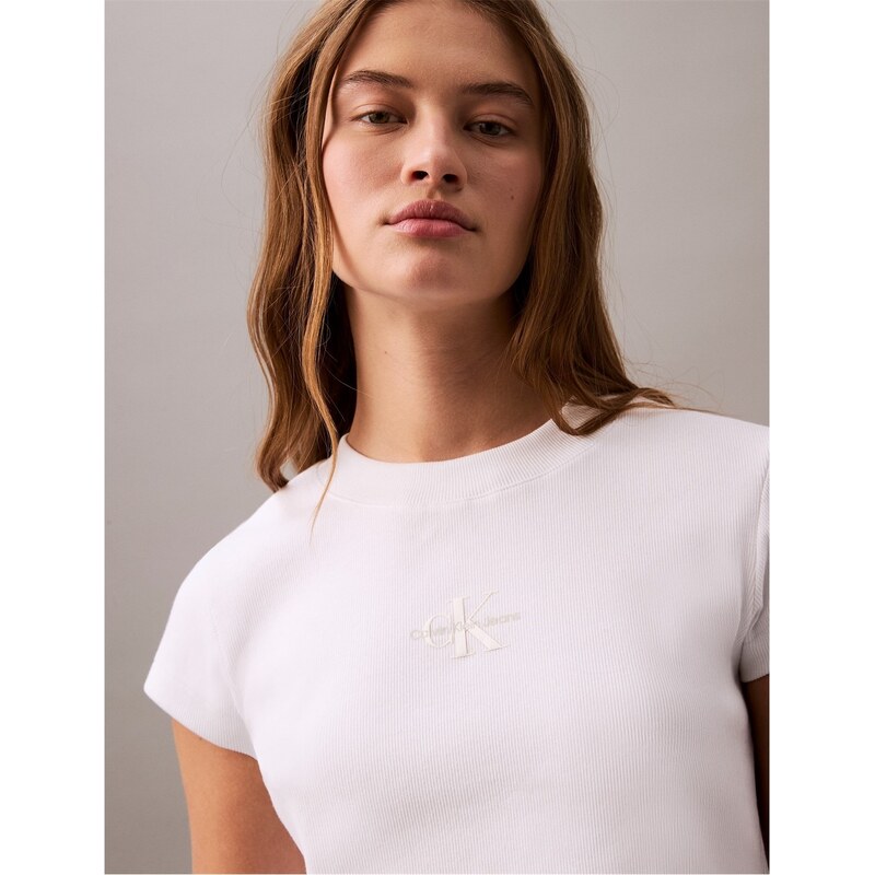 Tričko Calvin Klein Jeans White 157761