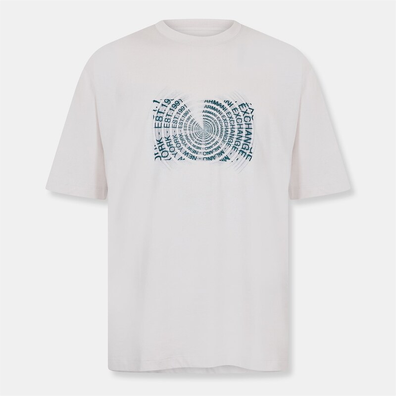 Tričko Armani Exchange White 9939689