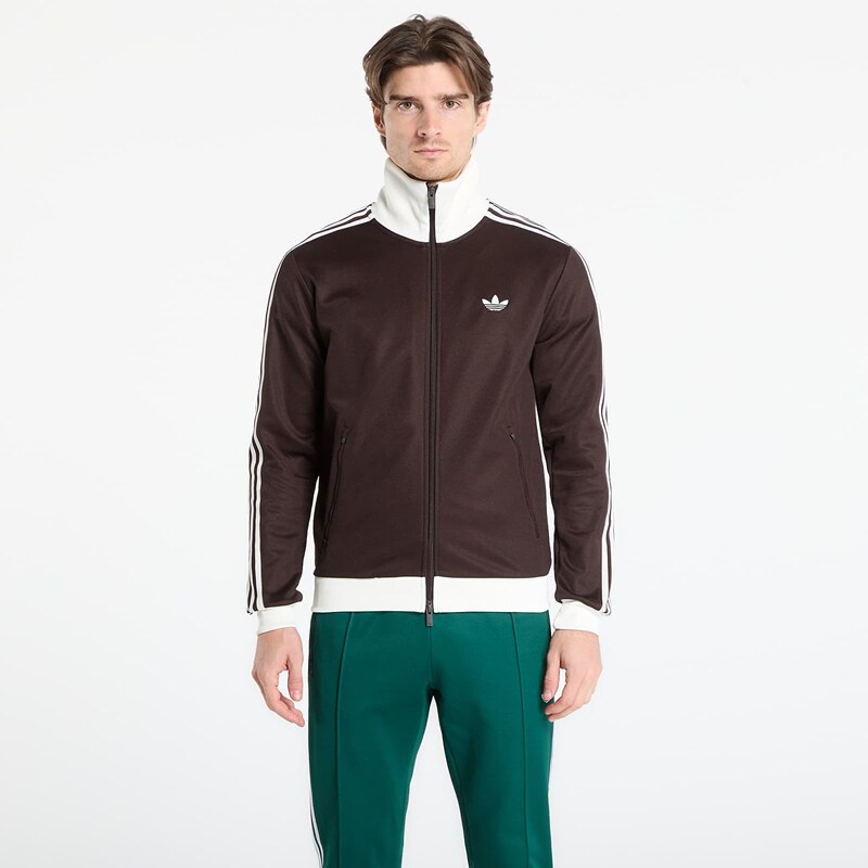 adidas Originals Mikina adidas Classic Track Top Aurora Coffee/