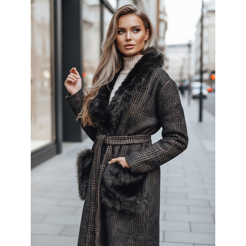 Dámský kabát Dstreet TY5278z - výprodej 113639548