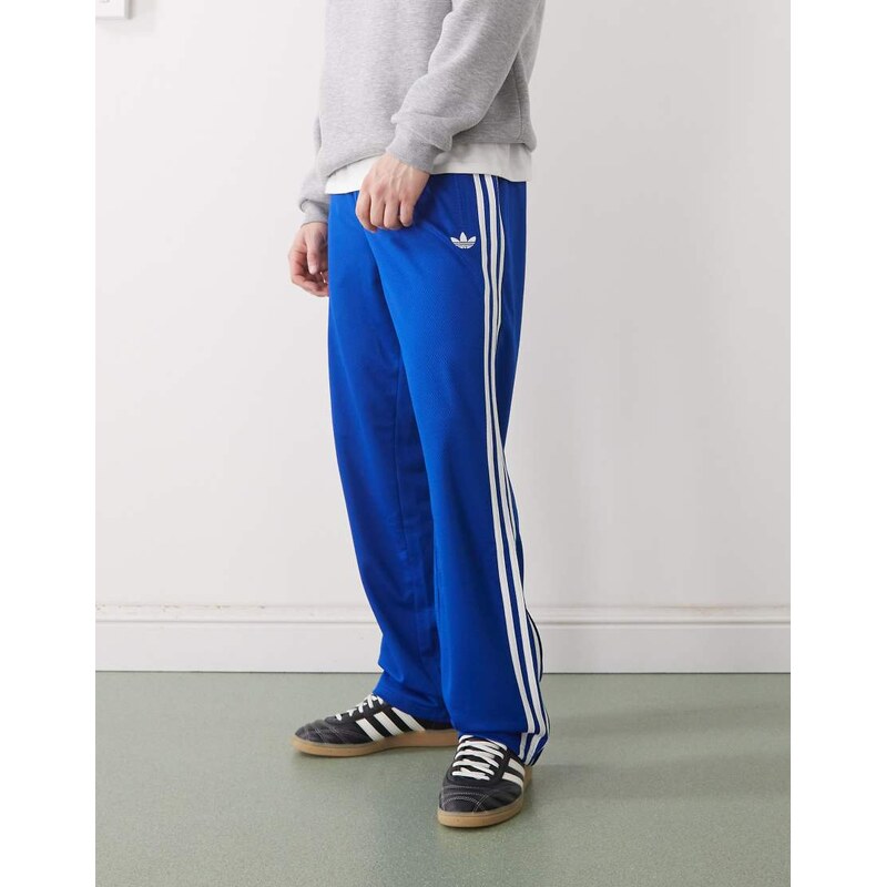 adidas Originals Firebird adicolor mesh track pants in blue