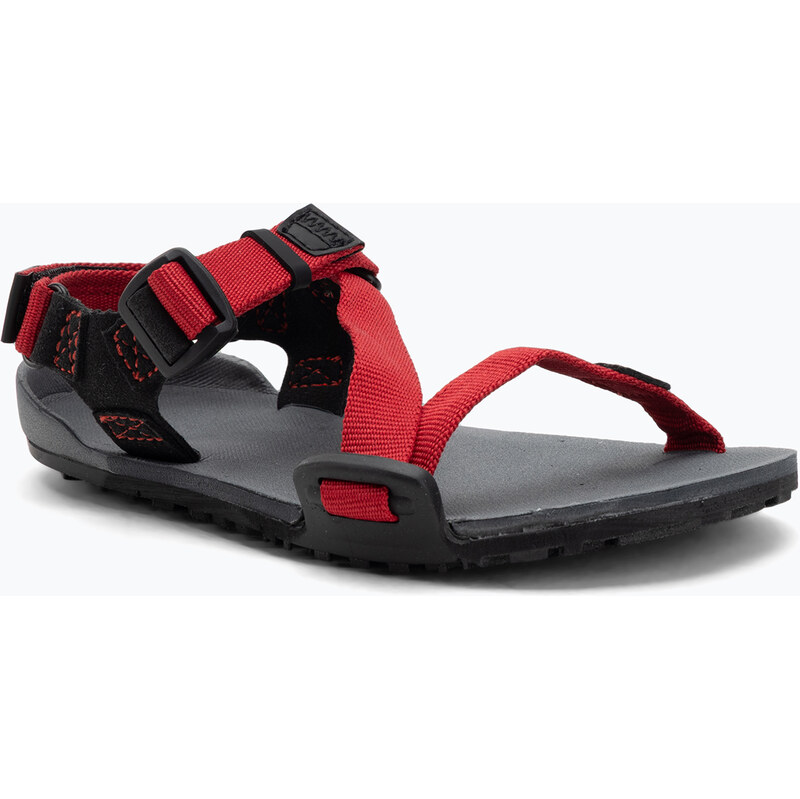 Dětské sandály Barefoot Xero Shoes Z-Trail charcoal/red pepper