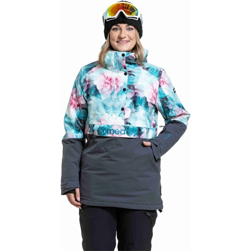 Dámská SNB & SKI bunda Meatfly Aiko modrá/růžová/černá