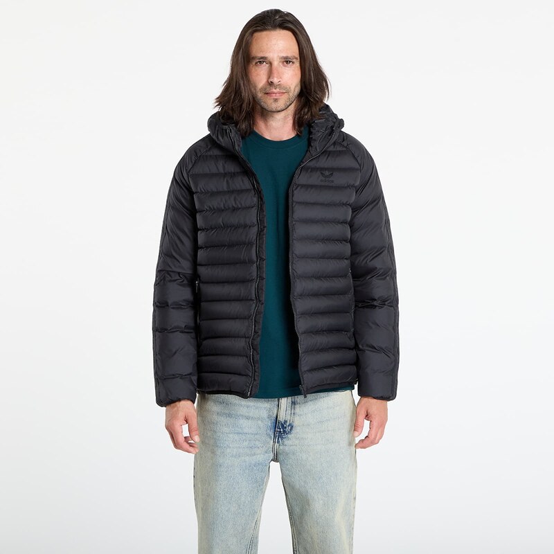 adidas Originals Bunda adidas Synthetic Hooded Jacket Black XL