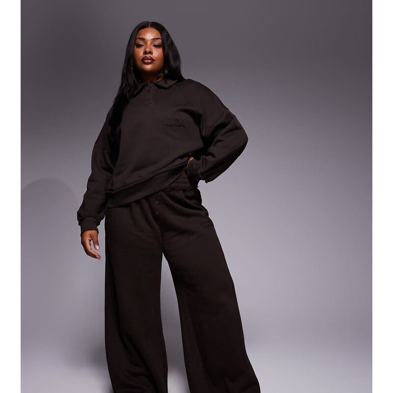 ASOS Weekend Collective Weekend Collective Curve co-ord wide leg 113262548