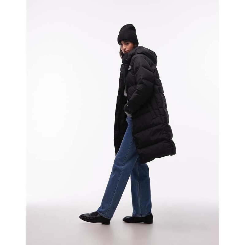 The North Face Nuptse parka puffer jacket in black