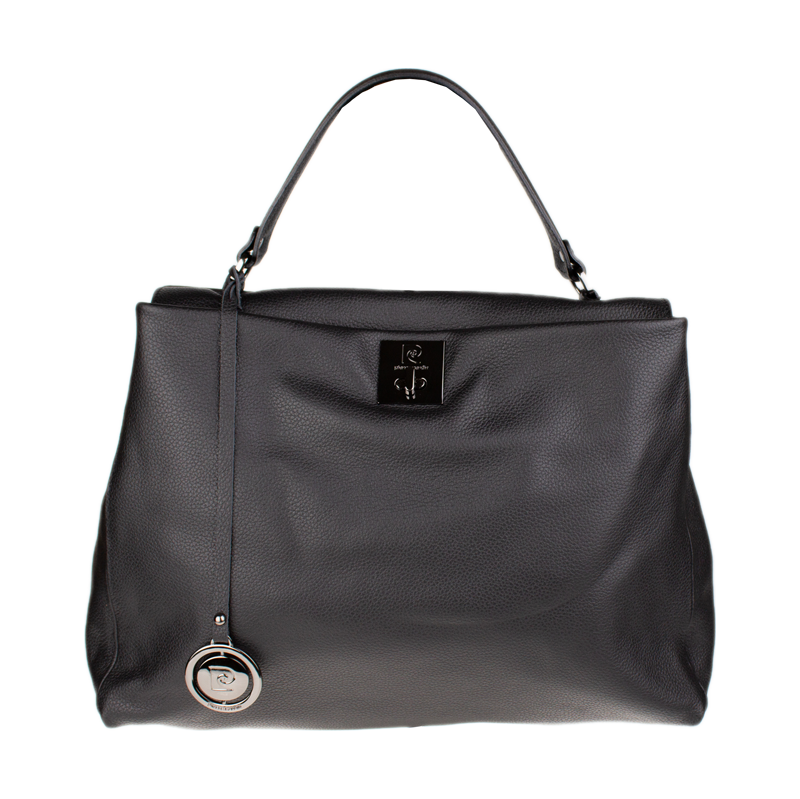 Černá kožená italská kabelka Pierre Cardin 5359 Nero NovaKabelka.cz 110988779
