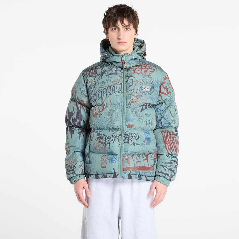 Bunda RIPNDIP Marker Puffer Jacket Black/ Charcoal S