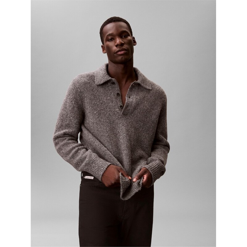 Svetr Calvin Klein Jeans Grey Heather 3334245
