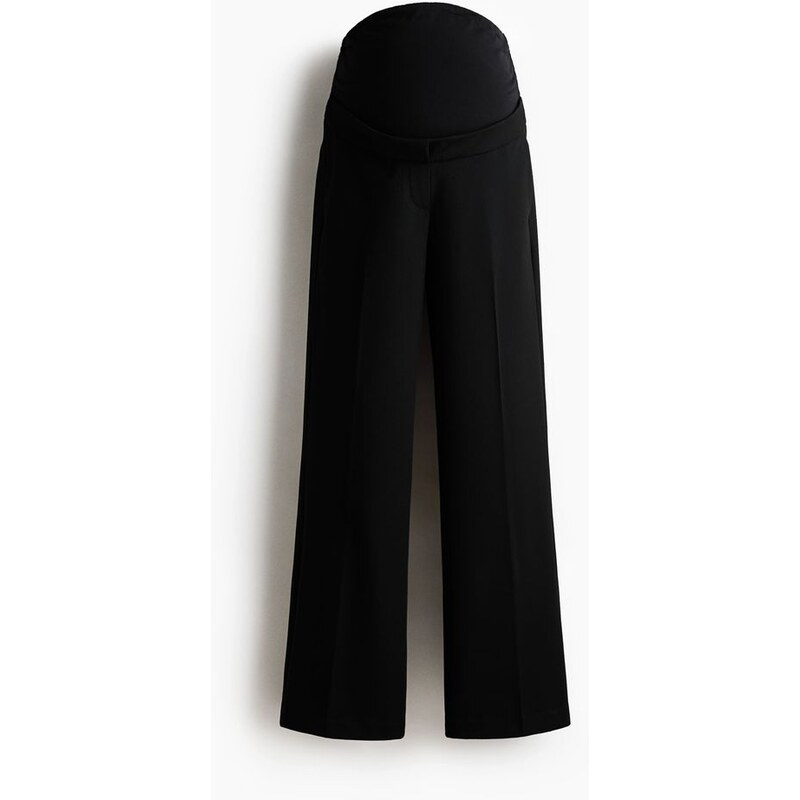 H&M - MAMA Kalhoty Bootcut - Černá