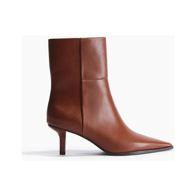 H&M - Nízké kozačky na podpatku - Hnědá