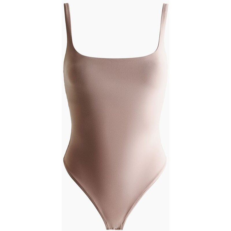 H&M - Body z mikrovláknas vyztuženými košíčky - růžová 110991584