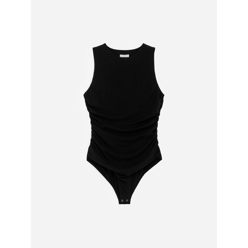 H&M - Bezrukávové body - černá 110992223