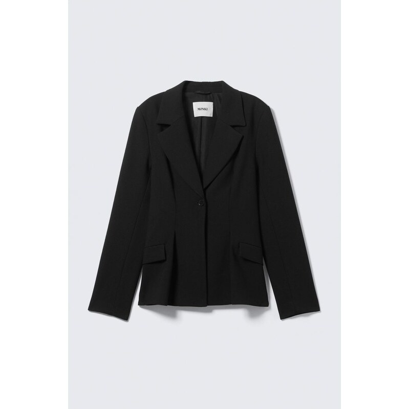 H&M - Vypasovaný jednořadý blejzr - černá 110992291