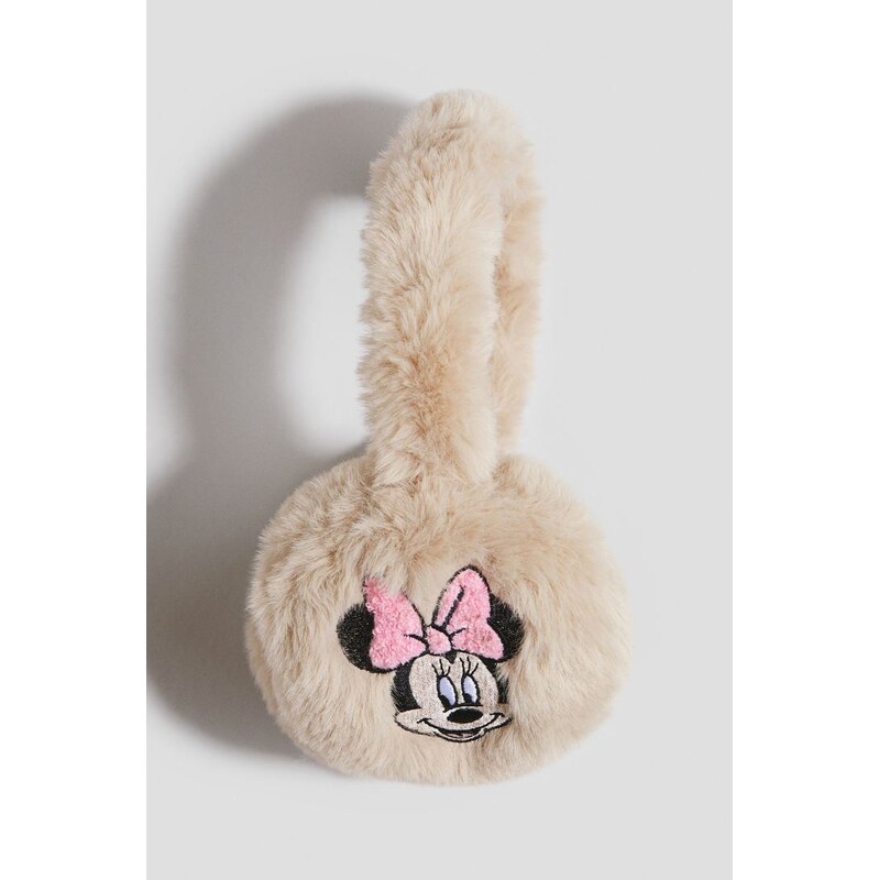 H&M - Klapky na ušis motivem - Béžová/Myška Minnie