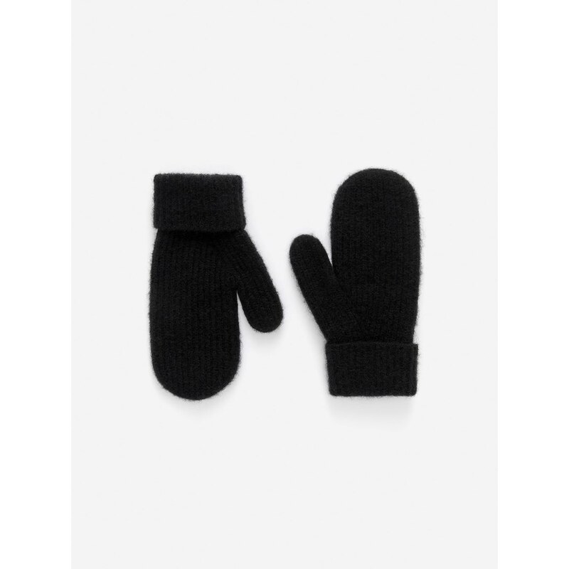 H&M - Rukavice z alpaka vlny - černá 110992533