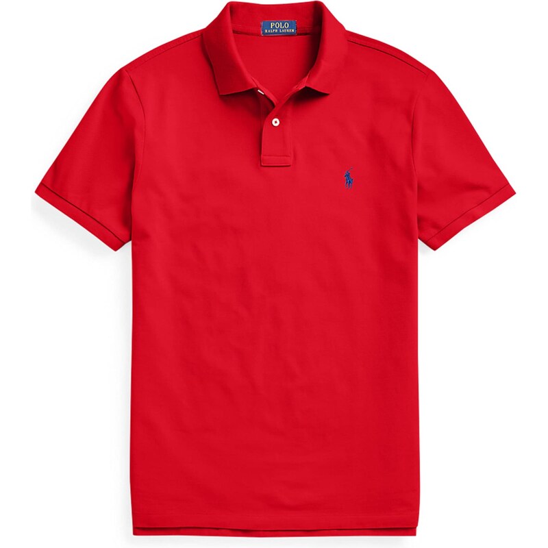 Polo Ralph Lauren Tričko ohnivá červená / černá