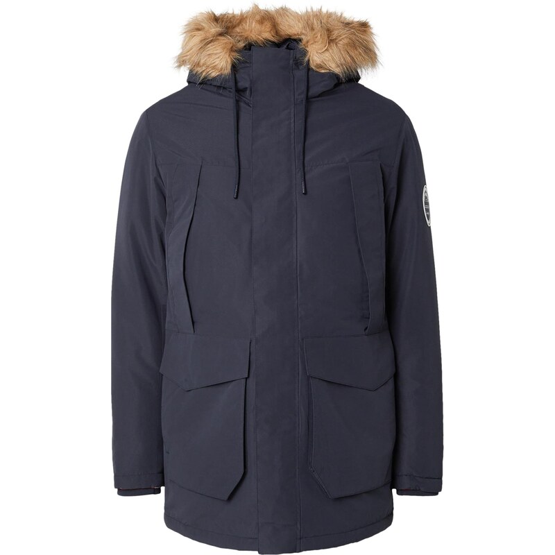 JACK & JONES Zimní parka JJCAMP námořnická modř