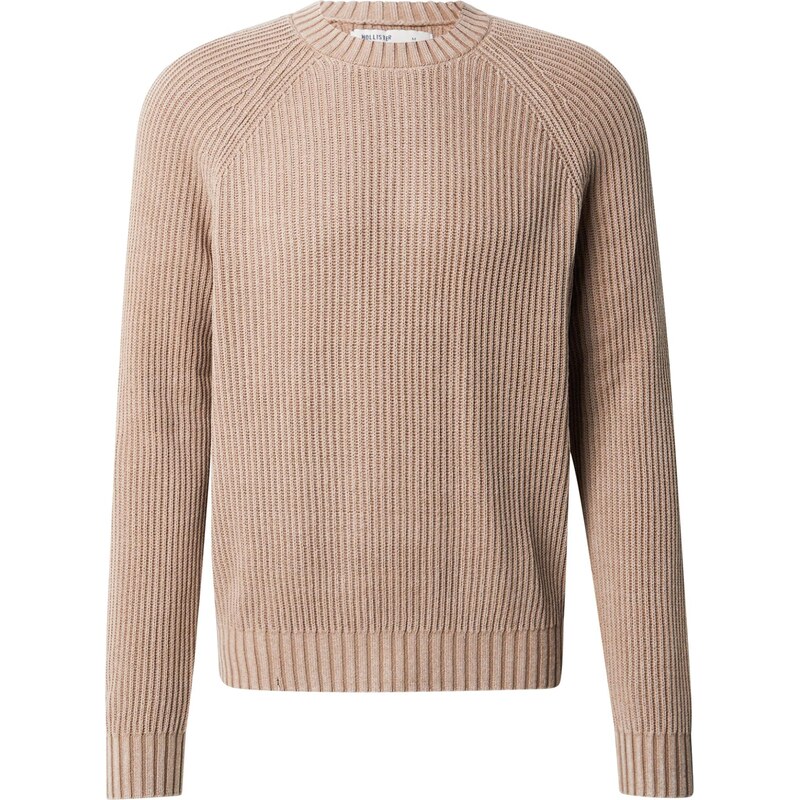 HOLLISTER Svetr cappuccino