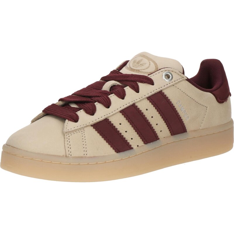 ADIDAS ORIGINALS Tenisky 'CAMPUS 00s' béžová / vínově červená