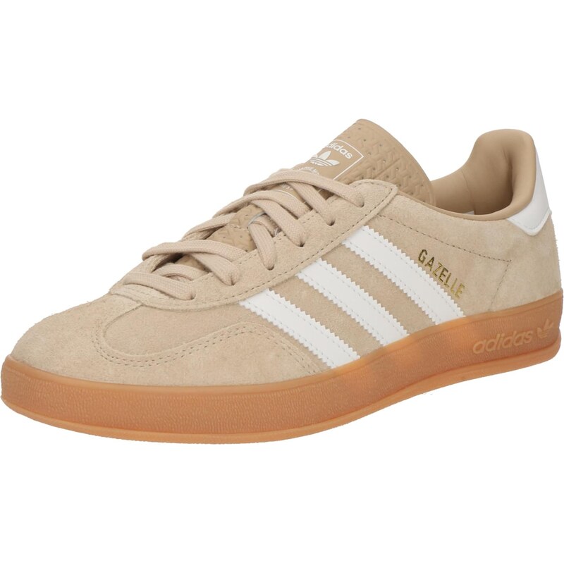ADIDAS ORIGINALS Tenisky GAZELLE béžová / zlatá / bílá