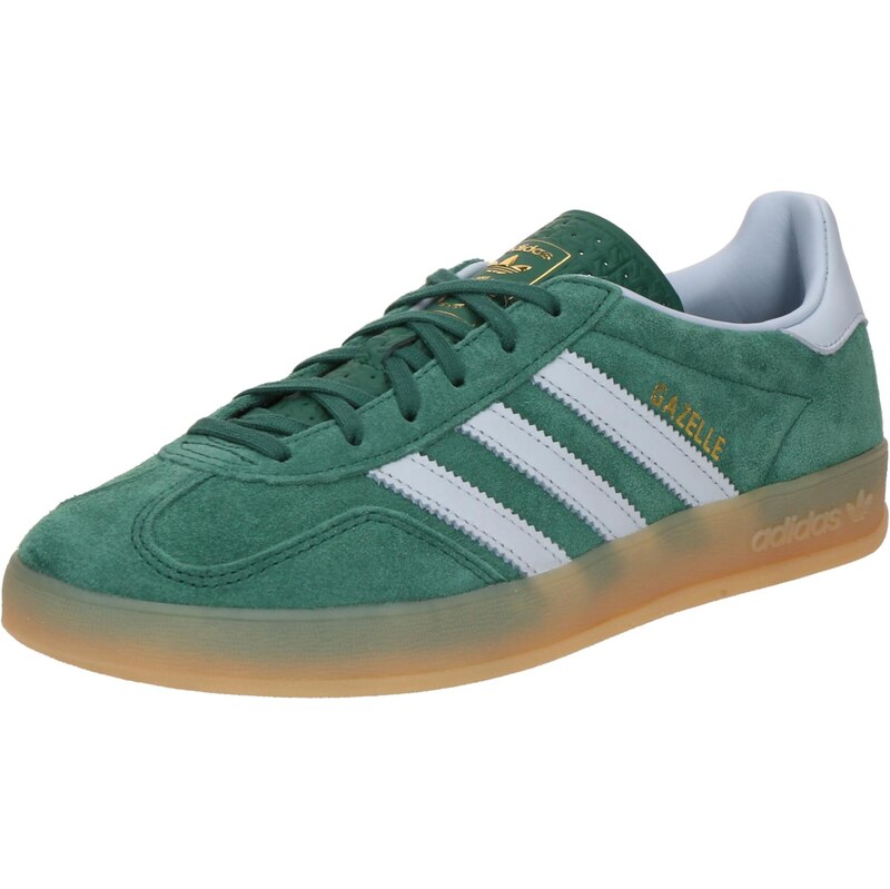 ADIDAS ORIGINALS Tenisky GAZELLE zlatá / smaragdová / bílá
