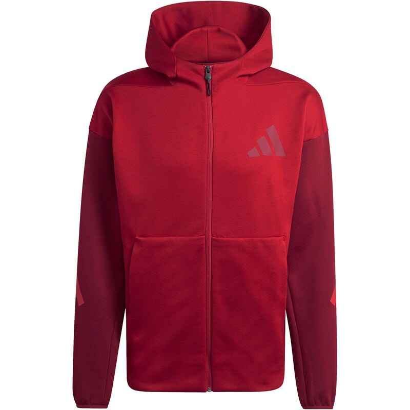 ADIDAS SPORTSWEAR Sportovní mikina 'Z.N.E.' červená / tmavě červená