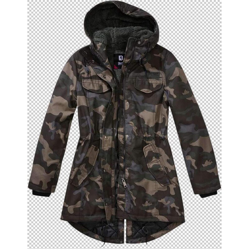 Brandit Přechodová parka tmavě šedá / khaki / olivová 110995769