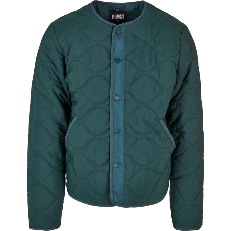 Urban Classics Přechodná bunda tmavě zelená